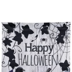 Northlight 40" X 28" Pumpkins & Crow Happy Halloween Outdoor House Flag 13 Northlight 40" X 28" Pumpkins & Crow Happy Halloween Outdoor House Flag -Northlight D800646S 5