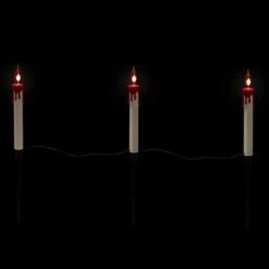 Northlight 5ct. Lighted Flickering Candle Halloween Pathway Marker Lights 12 Northlight 5ct. Lighted Flickering Candle Halloween Pathway Marker Lights -Northlight D800649S 3