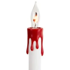 Northlight 5ct. Lighted Flickering Candle Halloween Pathway Marker Lights 13 Northlight 5ct. Lighted Flickering Candle Halloween Pathway Marker Lights -Northlight D800649S 4