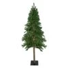 Northlight 6ft. Pre-Lit Alpine Artificial Christmas Tree, Multicolor Lights 1 Northlight 6ft. Pre-Lit Alpine Artificial Christmas Tree, Multicolor Lights -Northlight D810101S 1