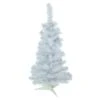 Northlight 3ft. Unlit White Rockport Pine Artificial Christmas Tree -Northlight D810133S 1