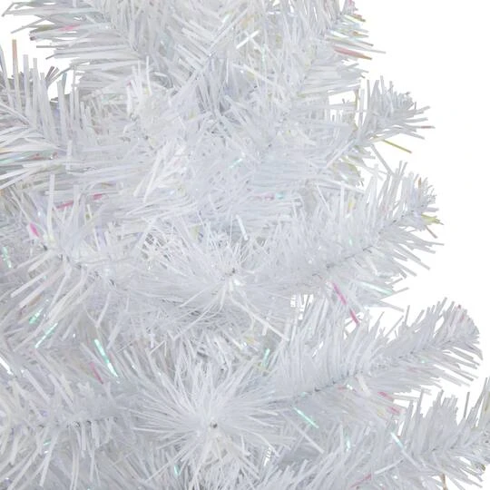 Northlight 18" Unlit White Iridescent Spruce Artificial Christmas Tree 8 Northlight 18" Unlit White Iridescent Spruce Artificial Christmas Tree - Image 6