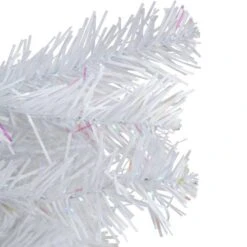Northlight 18" Unlit White Iridescent Spruce Artificial Christmas Tree 15 Northlight 18" Unlit White Iridescent Spruce Artificial Christmas Tree -Northlight D810141S 6