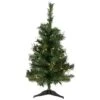 Northlight 2ft. Pre-Lit Aspen Pine Artificial Christmas Tree, Clear Lights 1 Northlight 2ft. Pre-Lit Aspen Pine Artificial Christmas Tree, Clear Lights -Northlight D810229S 1
