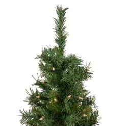 Northlight 2ft. Pre-Lit Aspen Pine Artificial Christmas Tree, Clear Lights -Northlight D810229S 6