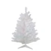 Northlight 2ft. Pre-Lit Snow White Artificial Christmas Tree, Multicolor Lights 2 Northlight 2ft. Pre-Lit Snow White Artificial Christmas Tree, Multicolor Lights -Northlight D810232S 1