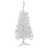 Northlight 3ft. Pre-Lit Woodbury White Pine Slim Artificial Christmas Tree, Blue Lights 2 Northlight 3ft. Pre-Lit Woodbury White Pine Slim Artificial Christmas Tree, Blue Lights -Northlight D810259S 1
