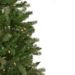Northlight 7.5ft. Pre-Lit Wicklow Noble Fir Pencil Artificial Christmas Tree, Clear Lights 13 Northlight 7.5ft. Pre-Lit Wicklow Noble Fir Pencil Artificial Christmas Tree, Clear Lights -Northlight D810391S 4