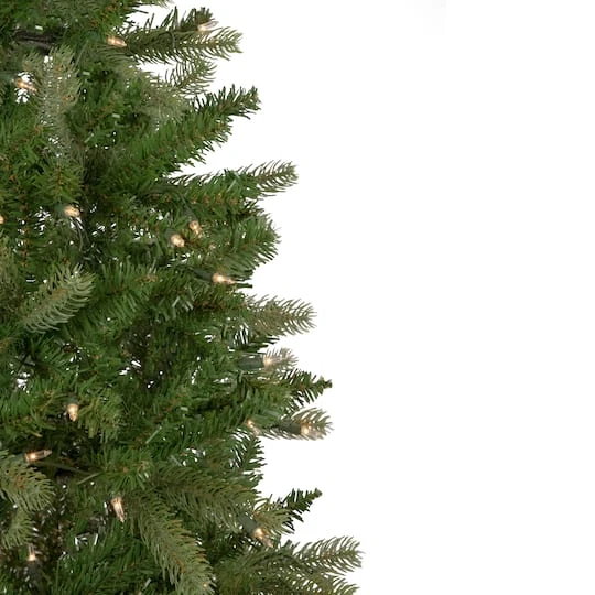 Northlight 7.5ft. Pre-Lit Wicklow Noble Fir Pencil Artificial Christmas Tree, Clear Lights 7 Northlight 7.5ft. Pre-Lit Wicklow Noble Fir Pencil Artificial Christmas Tree, Clear Lights - Image 5