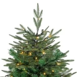 Northlight 9ft. Pre-Lit Real Touch™ Hudson Fir Artificial Christmas Tree, Warm White LED Lights 13 Northlight 9ft. Pre-Lit Real Touch™ Hudson Fir Artificial Christmas Tree, Warm White LED Lights -Northlight D810414S 4