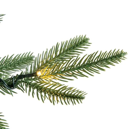 Northlight 9ft. Pre-Lit Real Touch™ Hudson Fir Artificial Christmas Tree, Warm White LED Lights 9 Northlight 9ft. Pre-Lit Real Touch™ Hudson Fir Artificial Christmas Tree, Warm White LED Lights - Image 7