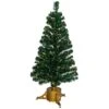 Northlight 4ft. Pre-Lit Color Changing Fiber Optic Artificial Christmas Tree 2 Northlight 4ft. Pre-Lit Color Changing Fiber Optic Artificial Christmas Tree -Northlight D810432S 1