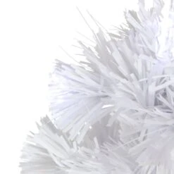 Northlight 3ft. Fiber Optic Color ChangingWhite Artificial Christmas Tree With Star 12 Northlight 3ft. Fiber Optic Color ChangingWhite Artificial Christmas Tree With Star -Northlight D810435S 3