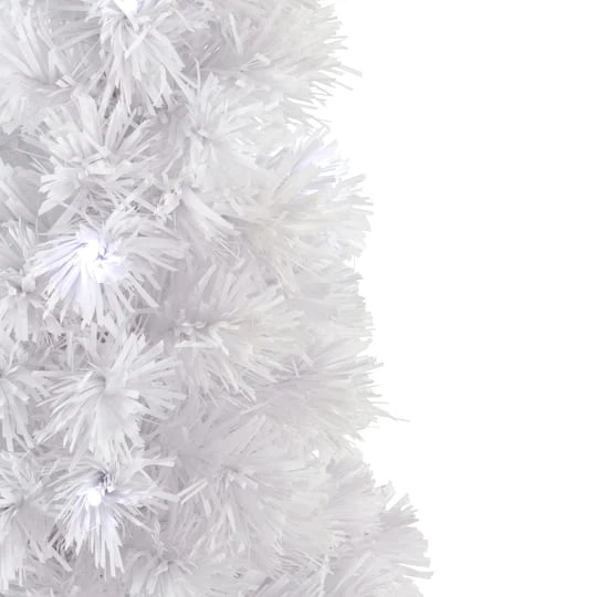 Northlight 3ft. Fiber Optic Color ChangingWhite Artificial Christmas Tree With Star 7 Northlight 3ft. Fiber Optic Color ChangingWhite Artificial Christmas Tree With Star - Image 5
