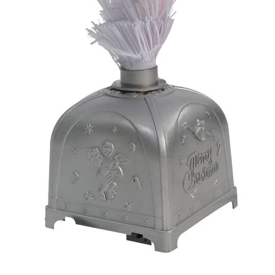 Northlight 3ft. Fiber Optic Color ChangingWhite Artificial Christmas Tree With Star 8 Northlight 3ft. Fiber Optic Color ChangingWhite Artificial Christmas Tree With Star - Image 6