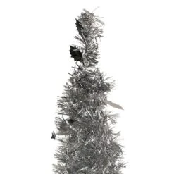 Northlight 6ft. Unlit Silver Tinsel Pop-Up Artificial Christmas Tree 12 Northlight 6ft. Unlit Silver Tinsel Pop-Up Artificial Christmas Tree -Northlight D810474S 4