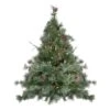 Northlight 3ft. Pre-Lit Country Mixed Pine Artificial Christmas Wall Or Door Tree, Clear Lights