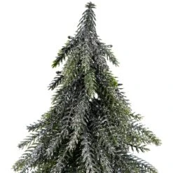 Northlight 9.5" Unlit Mini Silvery Pine Downswept Artificial Christmas Tree Set 12 Northlight 9.5" Unlit Mini Silvery Pine Downswept Artificial Christmas Tree Set -Northlight D810556S 4