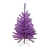 Northlight 3ft. Unlit Metallic Purple Tinsel Artificial Christmas Tree 2 Northlight 3ft. Unlit Metallic Purple Tinsel Artificial Christmas Tree -Northlight D810570S 1