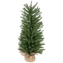Northlight 3ft. Unlit Scottsdale Pine Artificial Christmas Tree In Burlap Base
