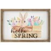 Northlight Hello Spring Framed Easter Wall Sign 1 Northlight Hello Spring Framed Easter Wall Sign -Northlight D827017S 1