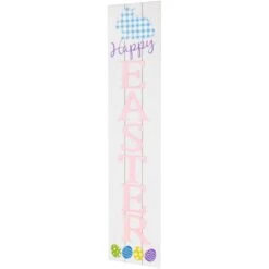 Northlight 3ft. Happy Easter Wooden Porch Board Sign -Northlight D827020S 4