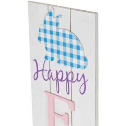 Northlight 3ft. Happy Easter Wooden Porch Board Sign -Northlight D827020S 5