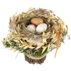 Northlight 6.5" Bird's Nest With Eggs Easter Bundle Décor 10 Northlight 6.5" Bird's Nest With Eggs Easter Bundle Décor -Northlight D827031S 3 1