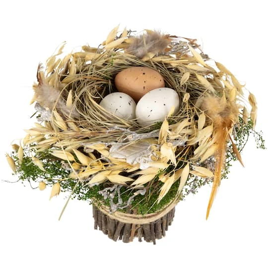 Northlight 6.5" Bird's Nest With Eggs Easter Bundle Décor 4 Northlight 6.5" Bird's Nest With Eggs Easter Bundle Décor - Image 2