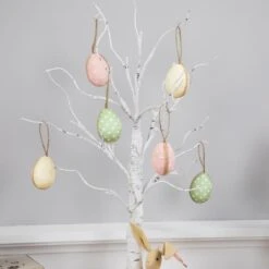 Northlight 2" Pastel Easter Egg Ornament Décor, 6ct. 11 Northlight 2" Pastel Easter Egg Ornament Décor, 6ct. -Northlight D827033S 2