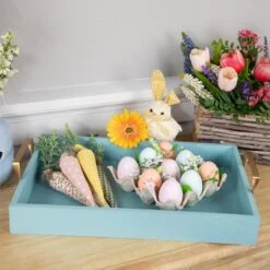 Northlight 6.25" Pastel Easter Eggs With Carton Decoration 11 Northlight 6.25" Pastel Easter Eggs With Carton Decoration -Northlight D827035S 2