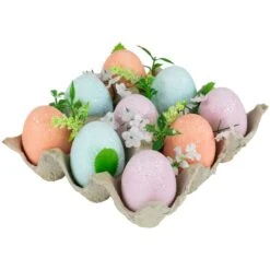 Northlight 6.25" Pastel Easter Eggs With Carton Decoration 13 Northlight 6.25" Pastel Easter Eggs With Carton Decoration -Northlight D827035S 4