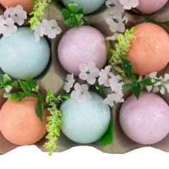 Northlight 6.25" Pastel Easter Eggs With Carton Decoration 14 Northlight 6.25" Pastel Easter Eggs With Carton Decoration -Northlight D827035S 5