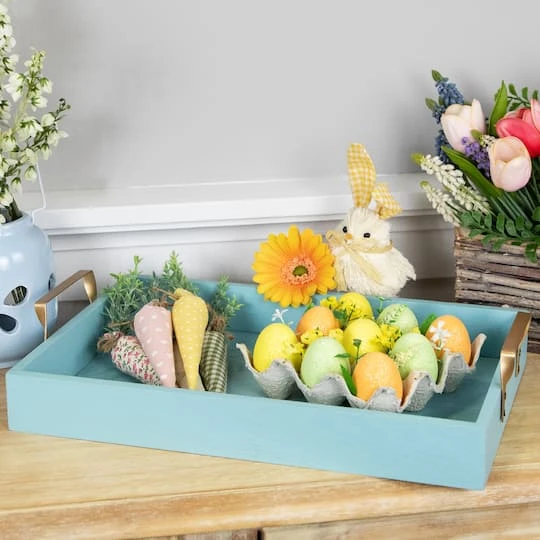 Northlight 6.25" Glittered Easter Eggs With Carton Decoration 5 Northlight 6.25" Glittered Easter Eggs With Carton Decoration - Image 3