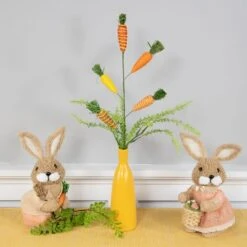 Northlight 23.75" Striped Carrots Artificial Easter Spray 11 Northlight 23.75" Striped Carrots Artificial Easter Spray -Northlight D827038S 2