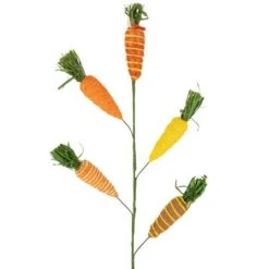 Northlight 23.75" Striped Carrots Artificial Easter Spray 14 Northlight 23.75" Striped Carrots Artificial Easter Spray -Northlight D827038S 5