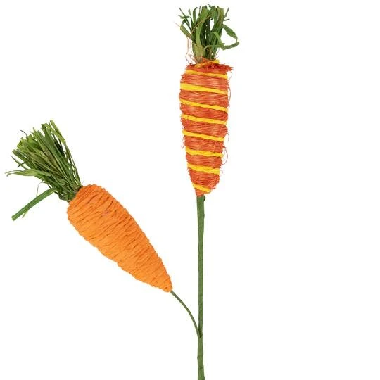 Northlight 23.75" Striped Carrots Artificial Easter Spray 9 Northlight 23.75" Striped Carrots Artificial Easter Spray - Image 7