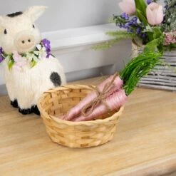 Northlight 9" Pink Straw Carrot Easter Decorations Set 12 Northlight 9" Pink Straw Carrot Easter Decorations Set -Northlight D827041S 3