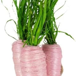 Northlight 9" Pink Straw Carrot Easter Decorations Set 14 Northlight 9" Pink Straw Carrot Easter Decorations Set -Northlight D827041S 5