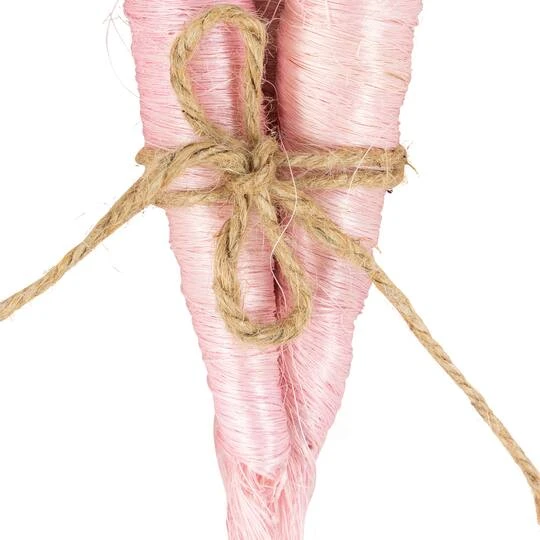 Northlight 9" Pink Straw Carrot Easter Decorations Set 9 Northlight 9" Pink Straw Carrot Easter Decorations Set - Image 7