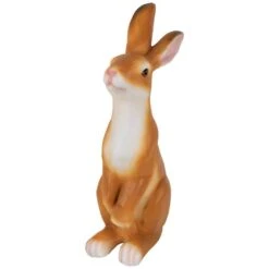 Northlight 19" Standing Curious Bunny Outdoor Garden Statue