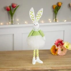 Northlight 15" Green Ballerina Bunny Standing Easter Figure 10 Northlight 15" Green Ballerina Bunny Standing Easter Figure -Northlight D827059S 2