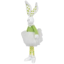 Northlight 15" Green Ballerina Bunny Standing Easter Figure 11 Northlight 15" Green Ballerina Bunny Standing Easter Figure -Northlight D827059S 3