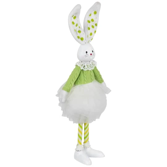 Northlight 15" Green Ballerina Bunny Standing Easter Figure 7 Northlight 15" Green Ballerina Bunny Standing Easter Figure - Image 5