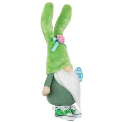 Northlight 15" Green Gnome With Bunny Ears Easter Figure -Northlight D827061S 4