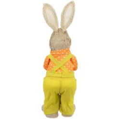 Northlight 16" Orange & Green Standing Boy Rabbit With Carrot Easter Figure 15 Northlight 16" Orange & Green Standing Boy Rabbit With Carrot Easter Figure -Northlight D827067S 6
