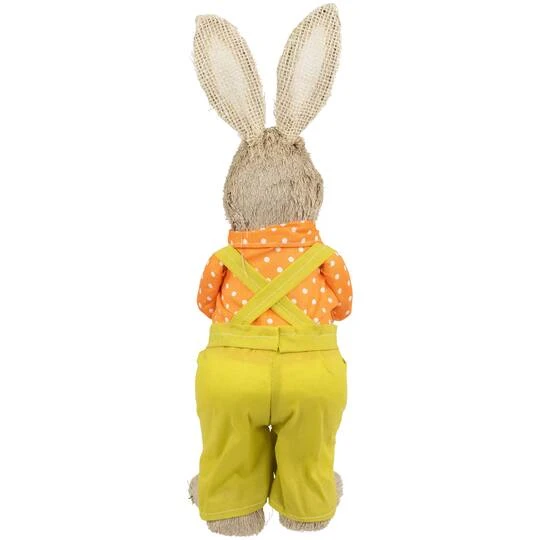 Northlight 16" Orange & Green Standing Boy Rabbit With Carrot Easter Figure 9 Northlight 16" Orange & Green Standing Boy Rabbit With Carrot Easter Figure - Image 7