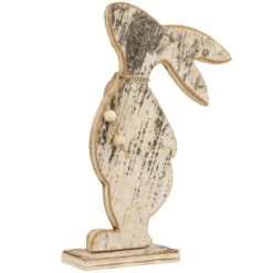 Northlight 12" Rustic Wooden Rabbit Silhouette Easter Accent 13 Northlight 12" Rustic Wooden Rabbit Silhouette Easter Accent -Northlight D827084S 4