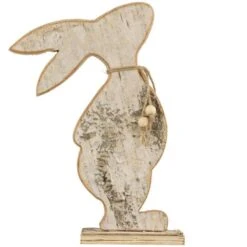 Northlight 12" Rustic Wooden Rabbit Silhouette Easter Accent 15 Northlight 12" Rustic Wooden Rabbit Silhouette Easter Accent -Northlight D827084S 6