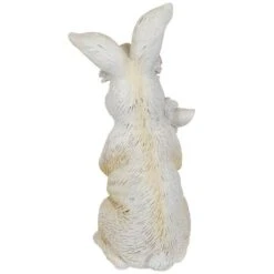 Northlight 9.25" Mother & Baby Bunny Outdoor Garden Easter Statue 14 Northlight 9.25" Mother & Baby Bunny Outdoor Garden Easter Statue -Northlight D827121S 5